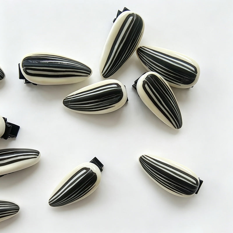 Sunflower Seed Hair Clip