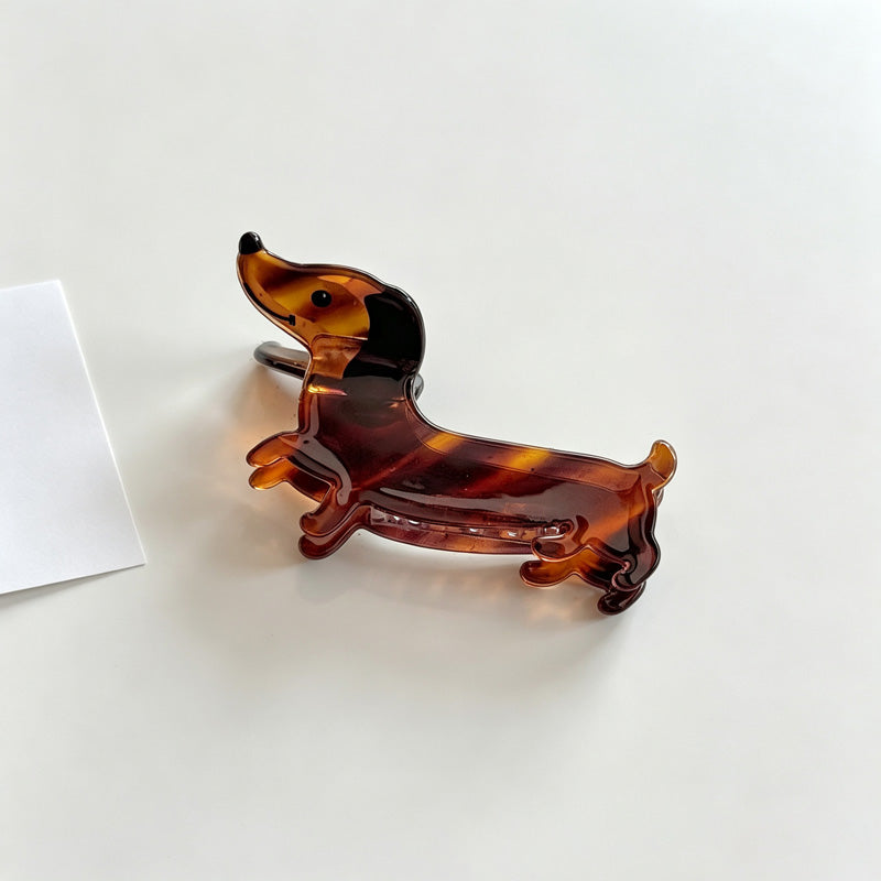 Dog Shape Hair Clip