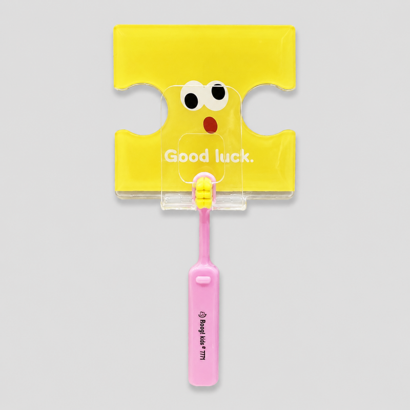 Puzzle Shaped Acrylic Toothbrush Holder