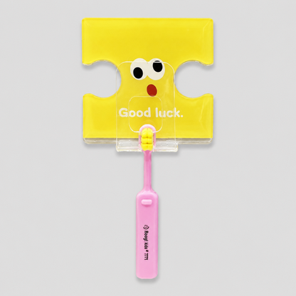 Puzzle Shaped Acrylic Toothbrush Holder