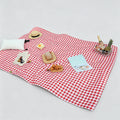Portable PVC Plaid Pattern Outdoor Picnic Mat