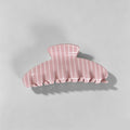 Elegant Creamy Stripe Large Ha - Shopdayla Wholesale - #2802