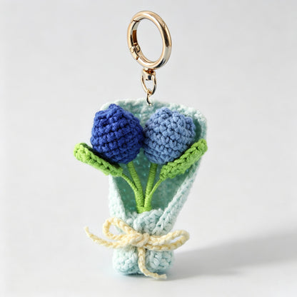 Tulip Bouquet Keychain
