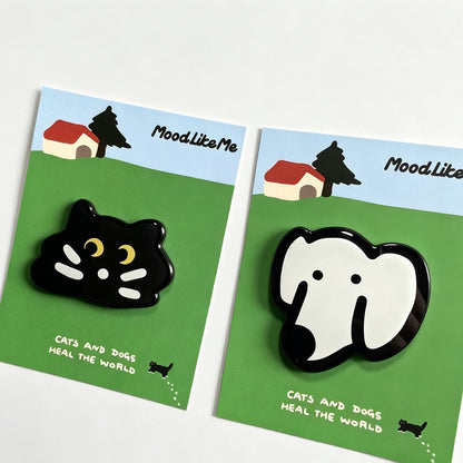 Dog Print Acrylic Fridge Magnet