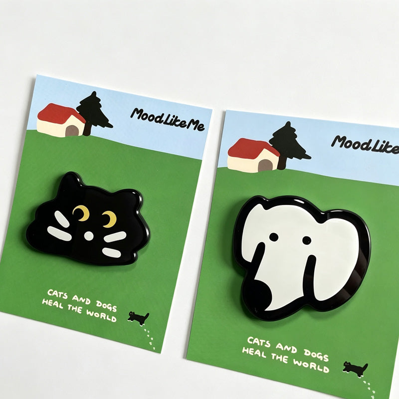 Dog Print Acrylic Fridge Magnet