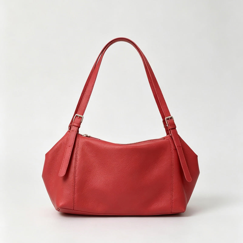 Soft PU Leather Shoulder Tote Bag