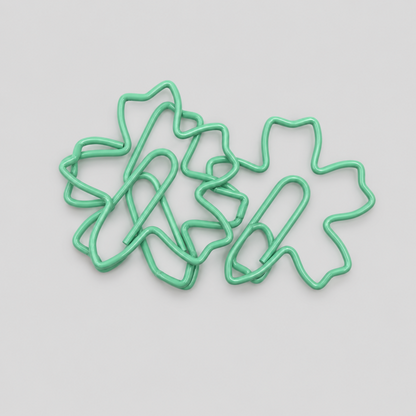 Colorful Blossom Paper Clips Set