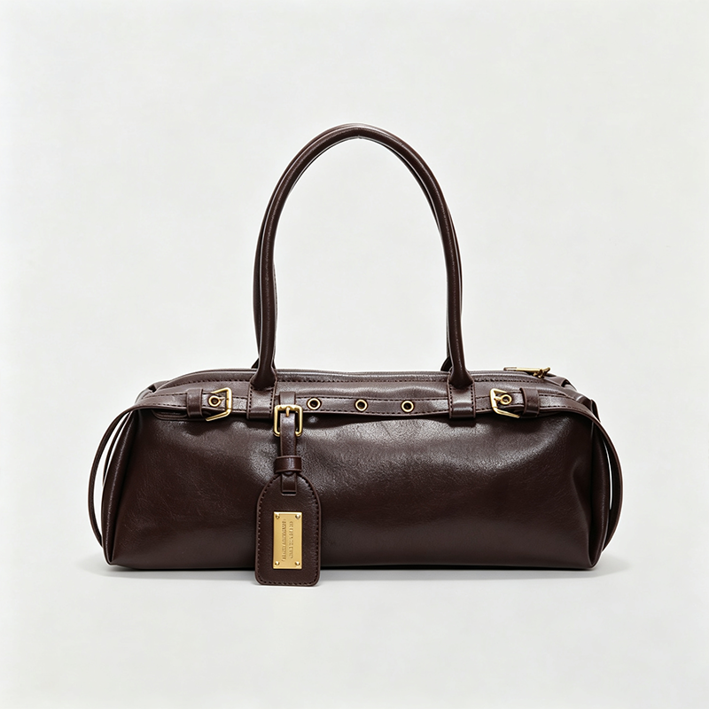 Baguette Handle Shoulder Bag