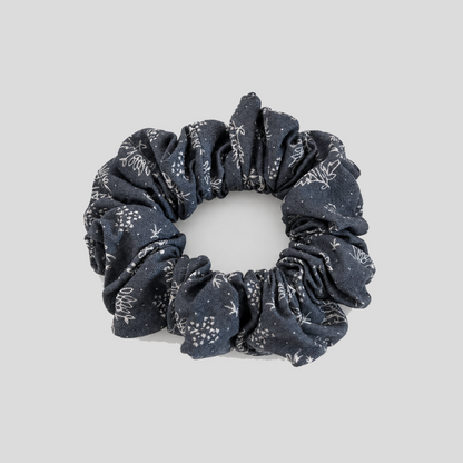 Floral Print Fabric Hair Scrunchie