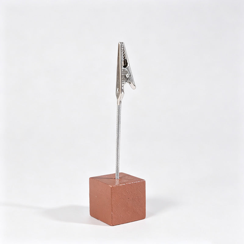 Cube Base Photo Holder