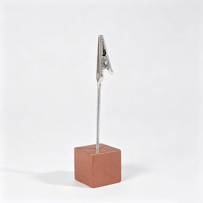 Cube Base Photo Holder