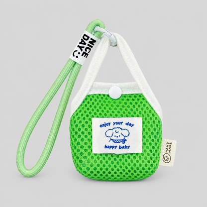 Mini Mesh Coin Earphone Pouch