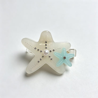 Ocean Star Conch Acrylic Hair Claw