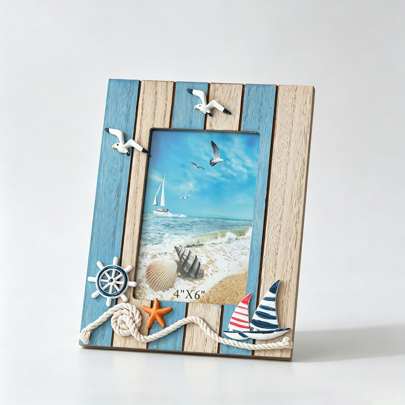 6‑Inch Wooden Photo Frame