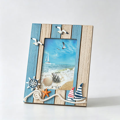 6‑Inch Wooden Photo Frame