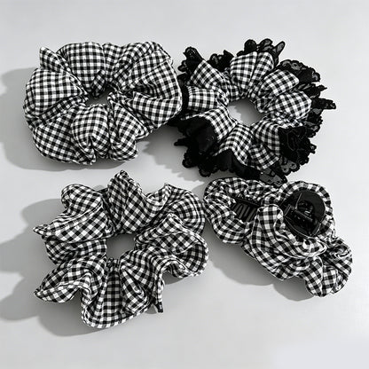 Checkerboard Scrunchie