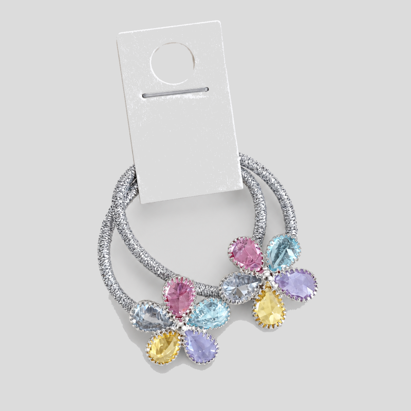 Flower Colorful Elastic Hair Ties