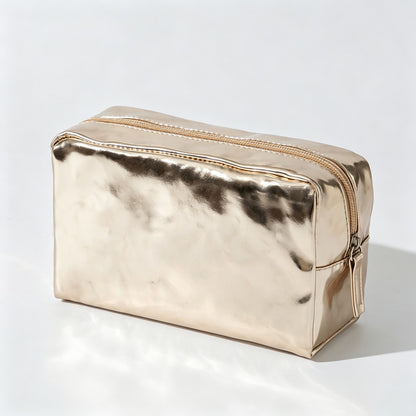 PU Zipper Cosmetic Pouch
