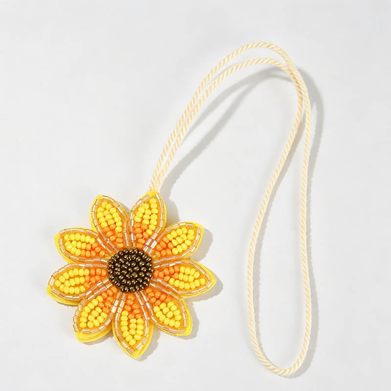 Refined Elegant Beadwork Flower Daily Fashion Charm