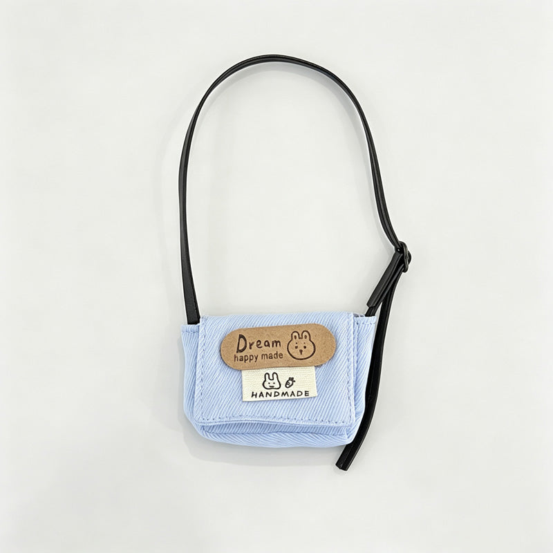 Mini Doll Canvas Crossbody Bag