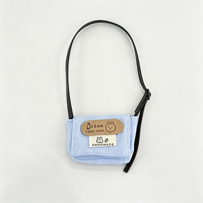Mini Doll Canvas Crossbody Bag