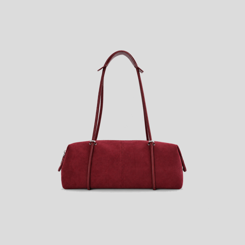 Baguette Shape Shoulder Handle Bag
