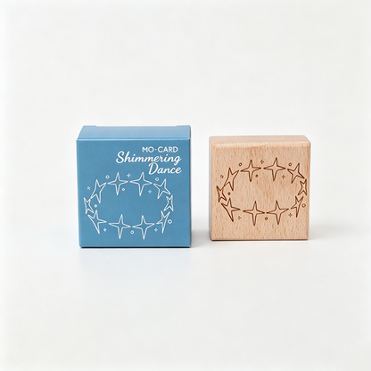 Beech Wood Rubber Stamp