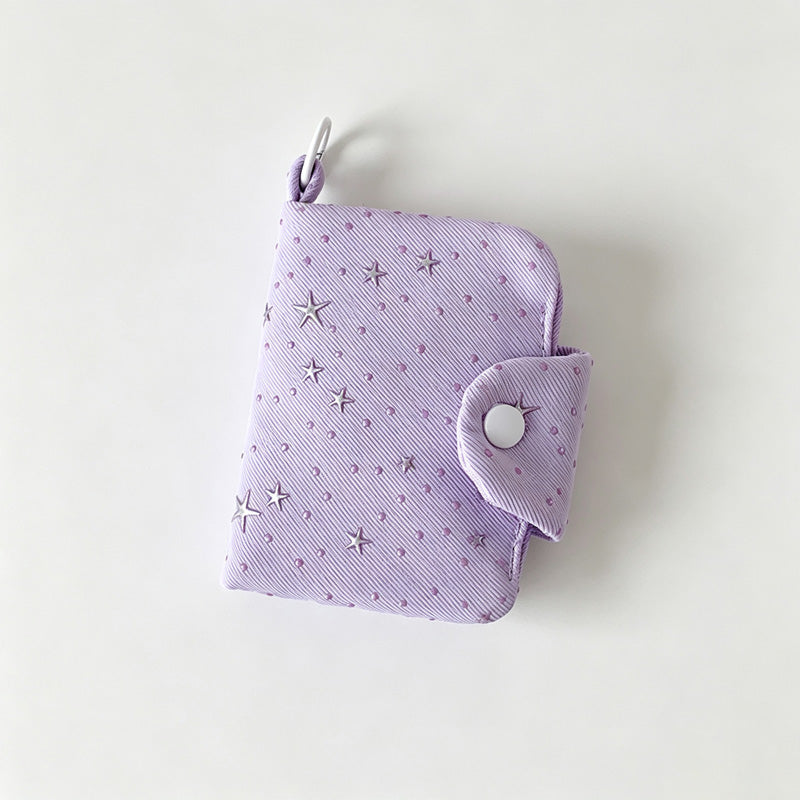 Pastel Star Plush Pouch