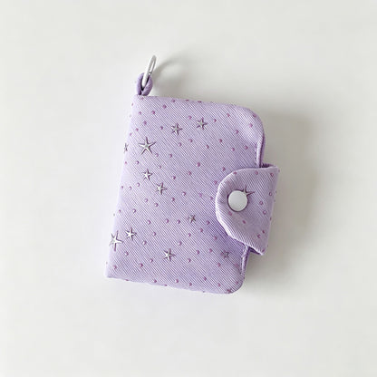 Pastel Star Plush Pouch