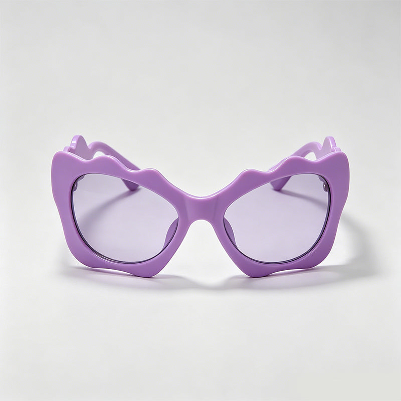 Wavy Cat Eye Y2K Trend Sunglasses