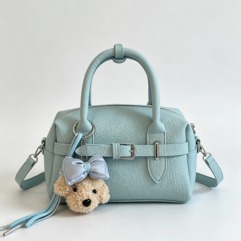 Pillow Shape Crossbody Handle Bag