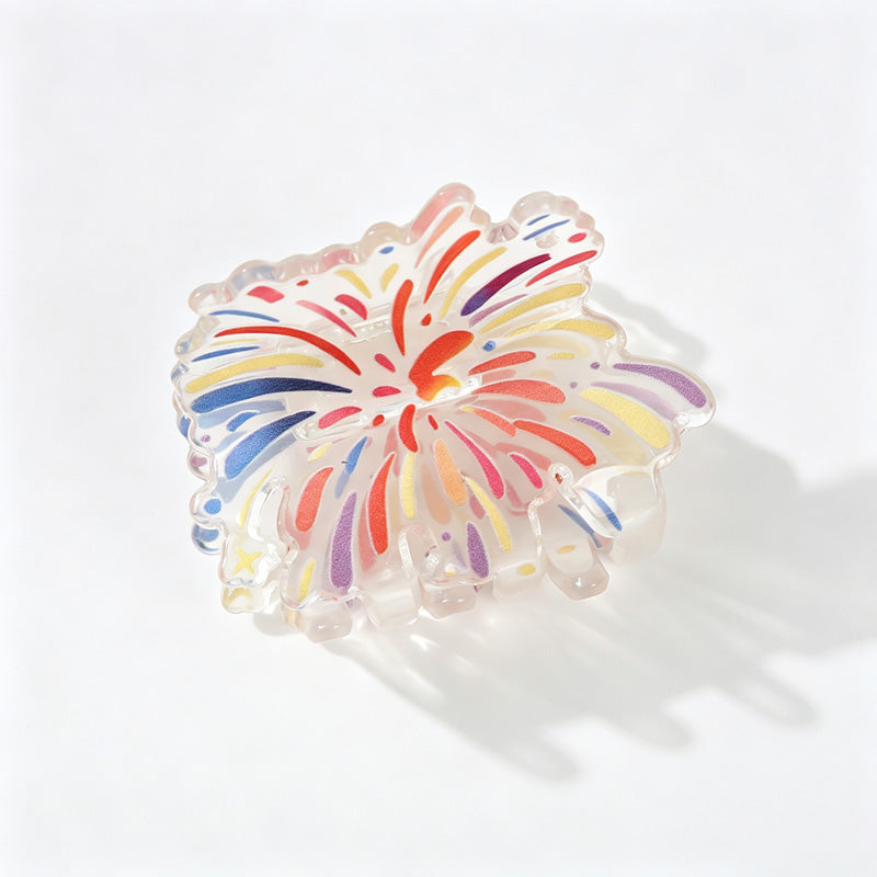 Firework Claw Clip
