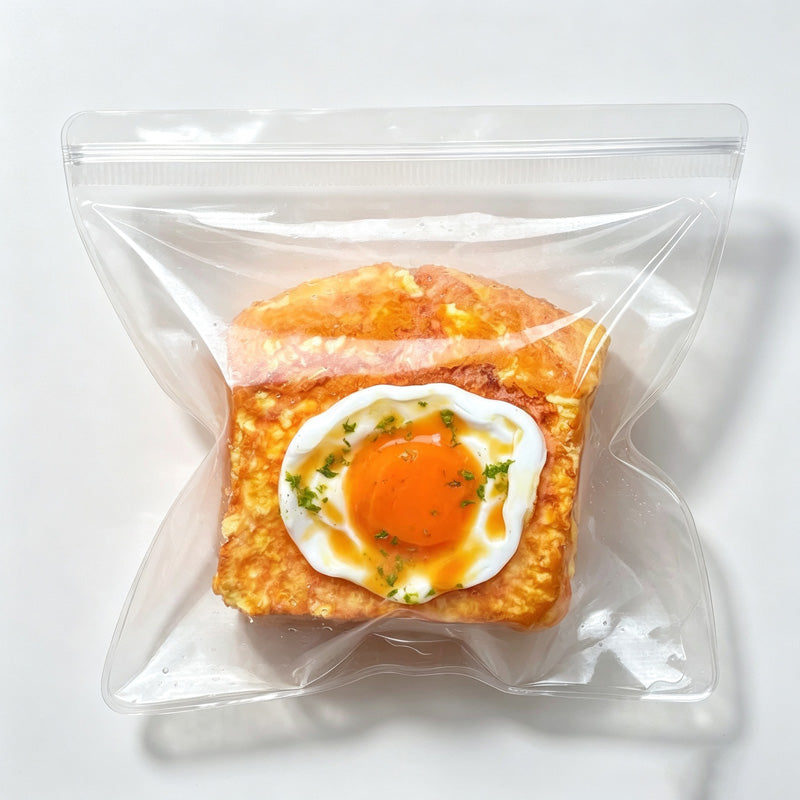 Toast Food Fidget Silicone Toy