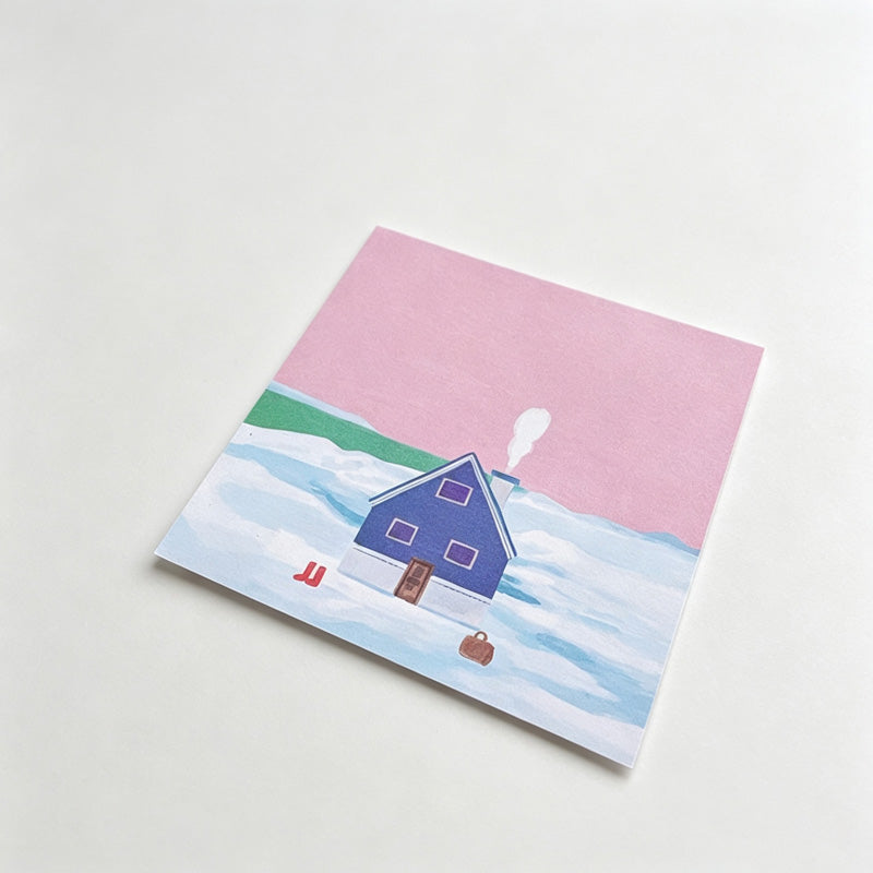 House Print Non‑Sticky Notes