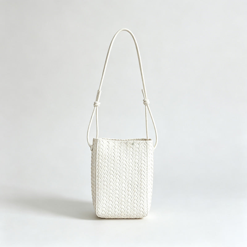 Woven Phone Divider Crossbody