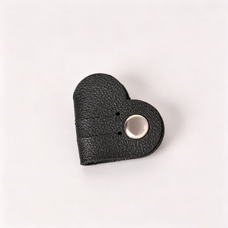 Heart Faux PU Cable Winder