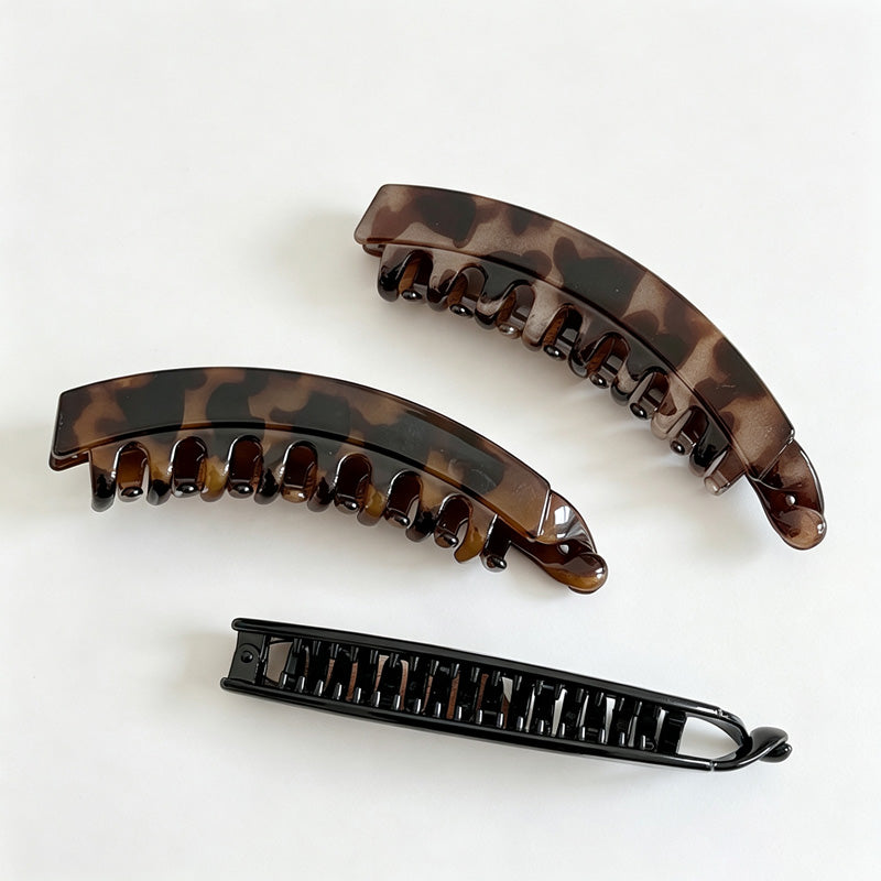 Arched Banana Hair Claw Clip