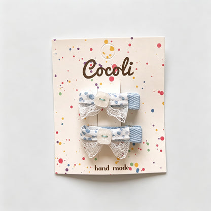 Bow Shape BB Hair Clips