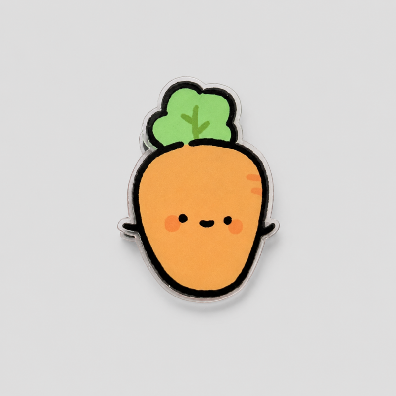 Fruit Vegetable Pattern Paper Clip