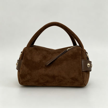 Boxy Top Handle Satchel