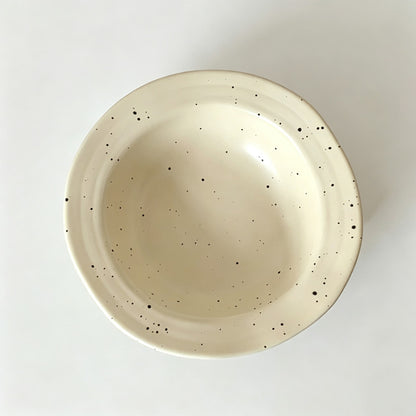 Speckled Rim Pasta Bowl