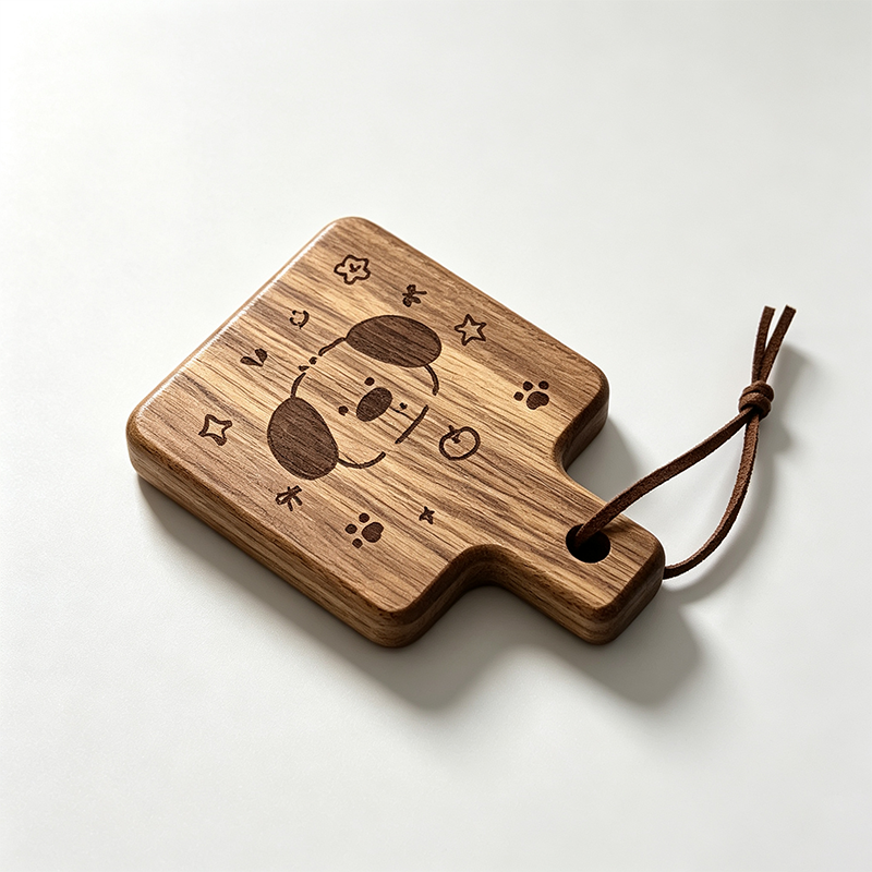 Wooden Character Hanging Ornament