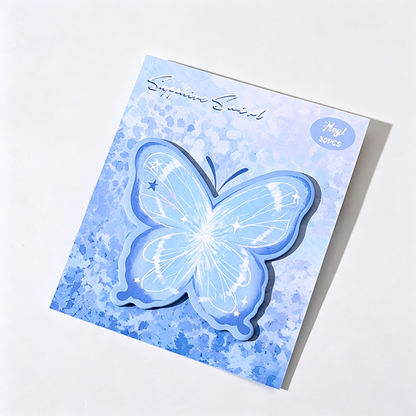 Watercolor Butterfly Memo Pad