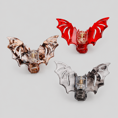 Halloween Bat Hair Claw Clip