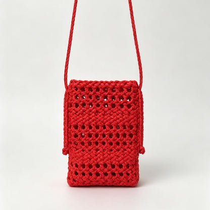 Cutout Phone Crossbody Bag