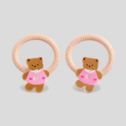 Mini Animal Elastic Hair Ties
