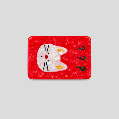 Animal Graphic Acetate Hair Claw