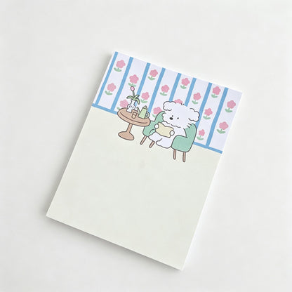 Dog Print Non‑Sticky Notes