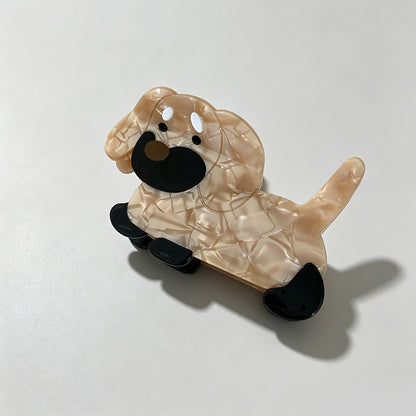 Puppy Pattern Claw Clip