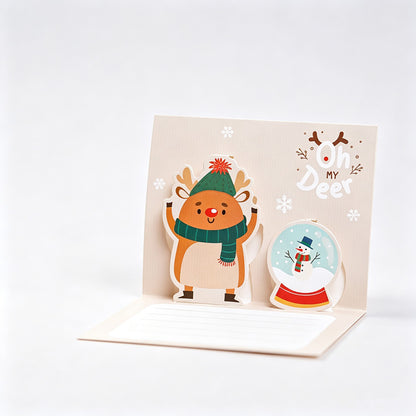 Holiday Character Memo Cards